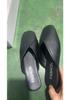 Trendy Women's 2023 Summer Square Toe Low Heel Half-Slippers - Outdoor Versatile Plus Size Korean Style