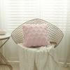 3D Rhombus Plush Pillow Cover Geometric Decorative Throw Pillow Case Soft Cozy Bed Sofa Cushion Cover Nordic Home Spring Decor