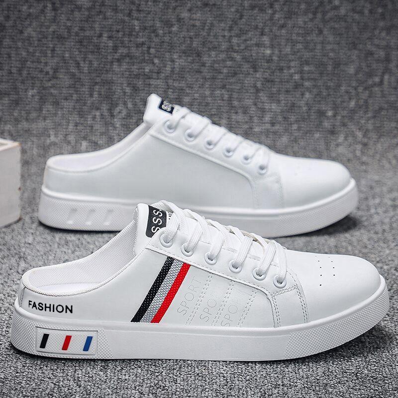 Men Summer Baotou Slippers New Slip-on Slippers for Men Fashion Male Driving Shoes Men Sport Shoe Loafers Comfortable Slipper