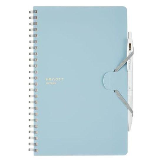 KOKUYO Notebook Soft Ring Penott A5 Irregular 5mm Grid Blue S-SP137S5-B