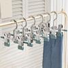30pcs Double Clip Clothes Drying Hanger 360° Rotatable Storage Clips Pants Hanger  Laundry Hanger