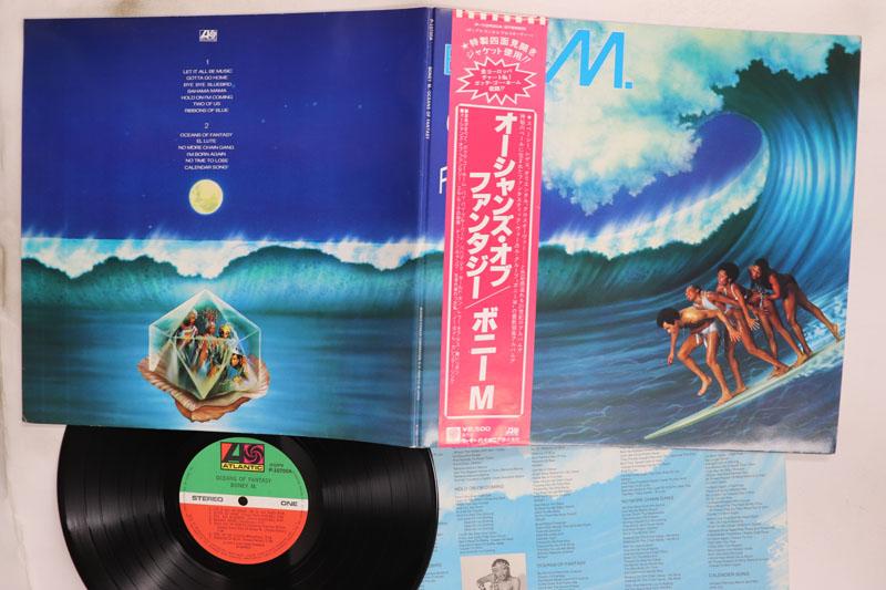 

Виниловая пластинка BONEY M Oceans Of Fantasy P10700A ATLANTIC 1979 Япония Obi SoulFunk Б/у
