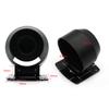 Black Gauge Pod Bracket 60mm Racing Gauge Pod Gauge Cap Car Meter Cap Dash Pod Mount Holder Plastic Gauge Pods