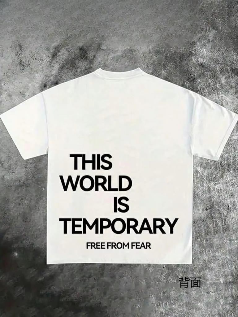 Neues Herren T-Shirt aus reiner Baumwolle, Bequem, Atmungsaktiv, Hochwertiges Geburtstagsgeschenk, Strandurlaub Instagram