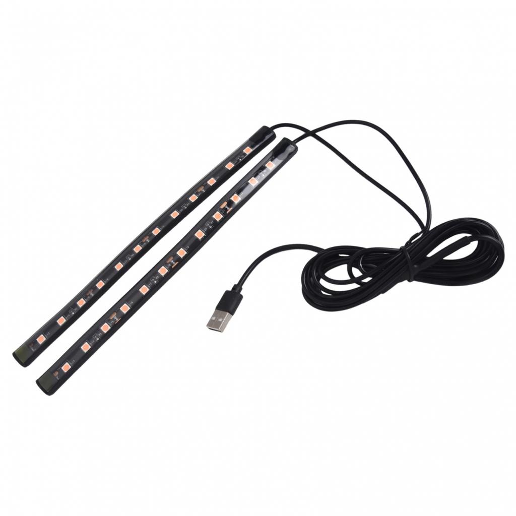 Car LED Foot Light Strip  USB Decorative Atmosphere Signal Lamp
