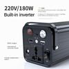 180W Outdoor Mobile Power Supply Portable Large Capacity Power Bank Camping Stall Power Outage Emergency Equipment