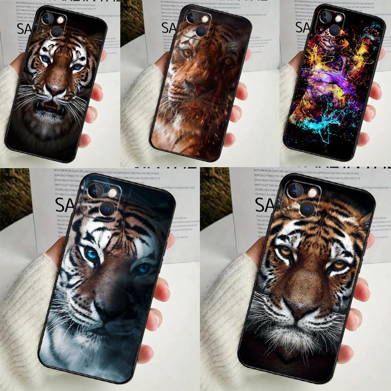 Tiger Face Case For Samsung Galaxy M15 M21 M31 M55 M56 M36 M16 M06 M13 M33 M53 M12 M32 M52 M14 M34 M54