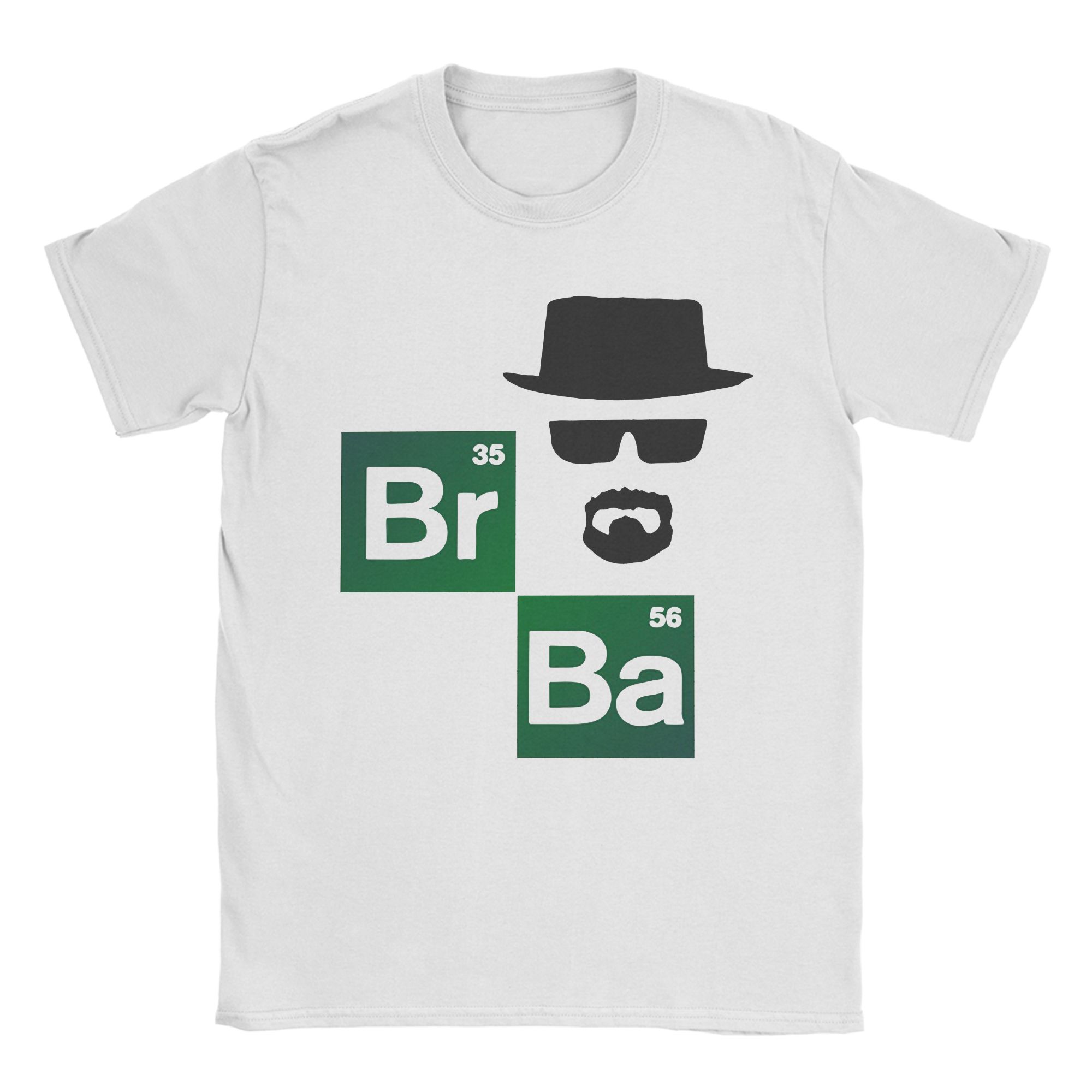 

Потрясающие футболки Breaking Bad для мужчин, с круглым вырезом, 100% хлопок, с коротким рукавом, Новое поступление одежды - Мужская летняя ... S разноцветный