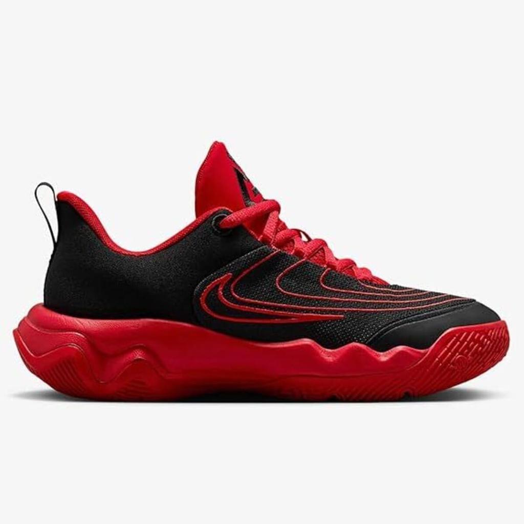 Nike Giannis Immortality 4 Size J, Black/University Red/Team Red, FZ6734-005, 24.5cm