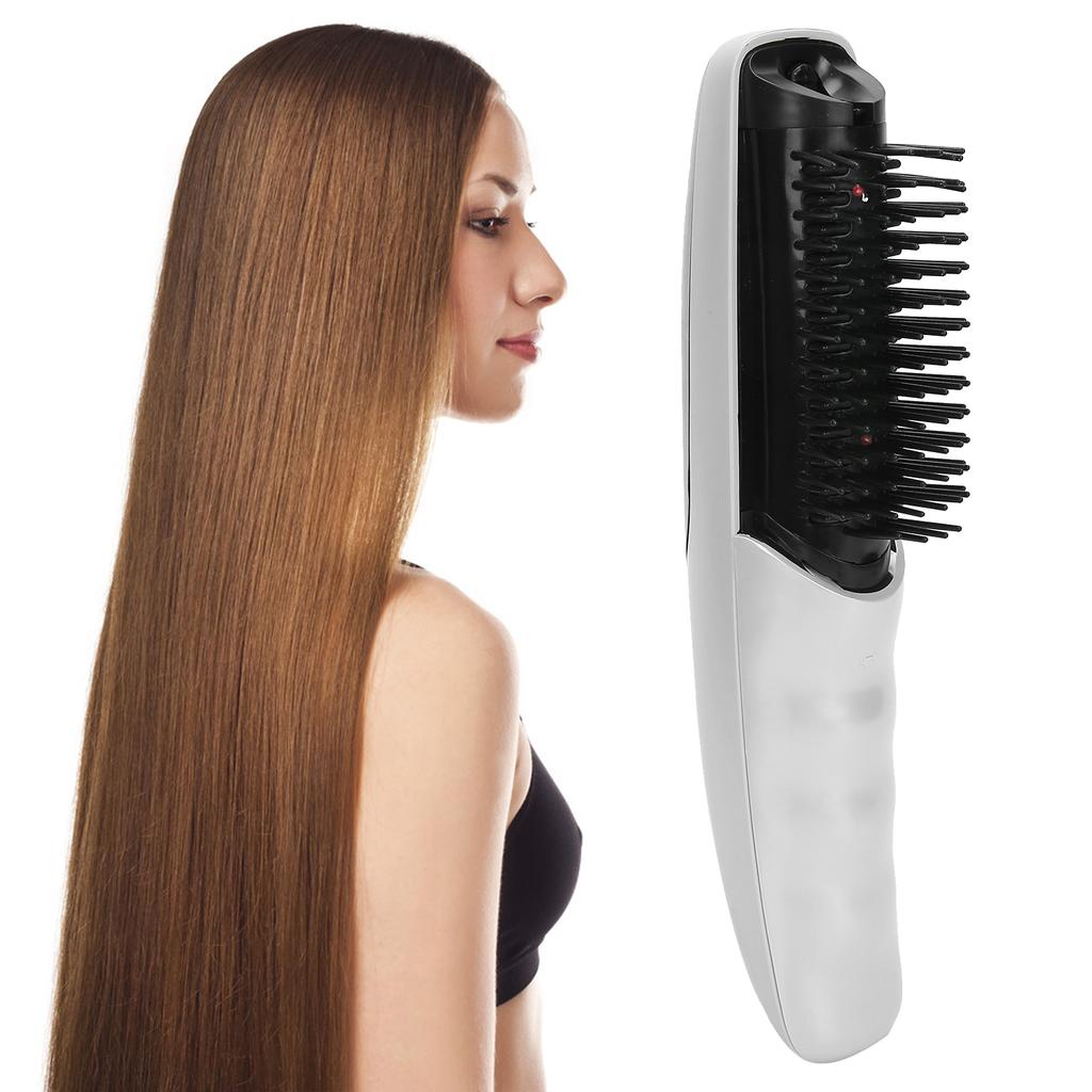 Electric Massage Comb Portable Red Light Heating Therapy Hair Care Scalp Massager