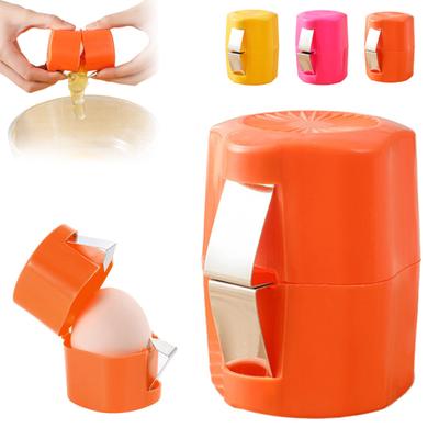Ouvre-coquille d'œuf Ergonomique Casse-coquille d'œuf Séparateur et ouvre-œuf Gadget de cuisine pour enlever la coquille d'œuf