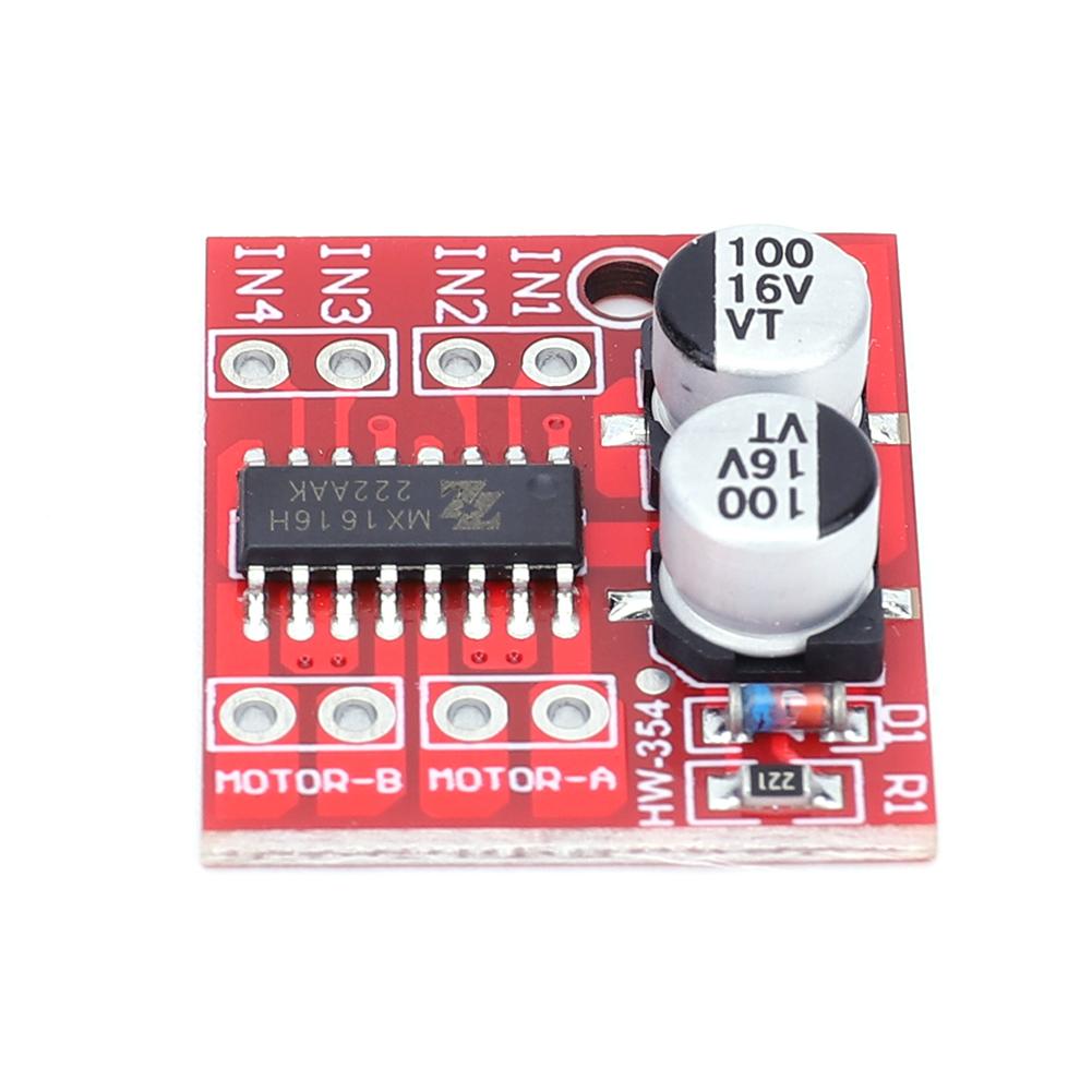 

L298N DC-Motorantriebs-Controller Modul, PWM-Geschwindigkeit, Mini 2,5 A, elektr