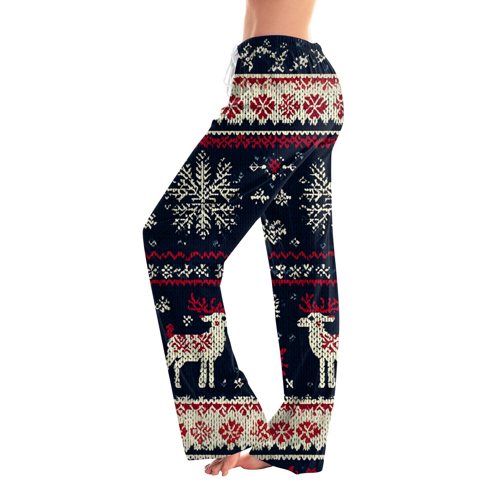 

Женские модные свободные повседневные брюки с принтом M