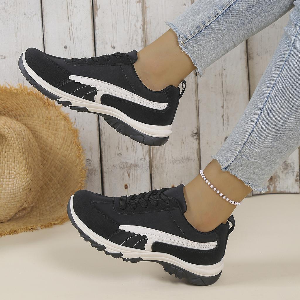 Fashion 2025 Soft Soled Spring/Autumn Flats Women's Breathable Casual Net Shoes for Light Running Comfort Women Shoes