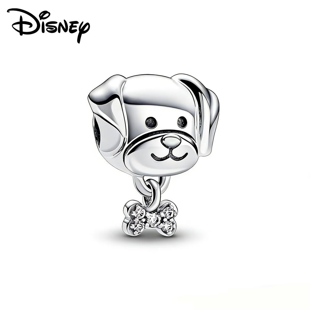 Disney 925 Silver Princess Castle And Minnie Tigger Pendant Beads Suitable For Diy Bracelets Are Girls' Fashion Jewelry