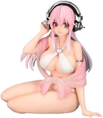 Super Sonico Noodle Stopper Figure - White Bikini Ver. - 1 Type