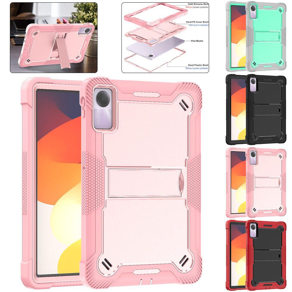 Case For Xiaomi Pad 6 7 8 Pro /Poco X1 11.2" and Redmi Pad 2 SE Pro Poco C1 Pocp M1 12.1"With Kickstand and Pen Slot Rugged Full Body Protective