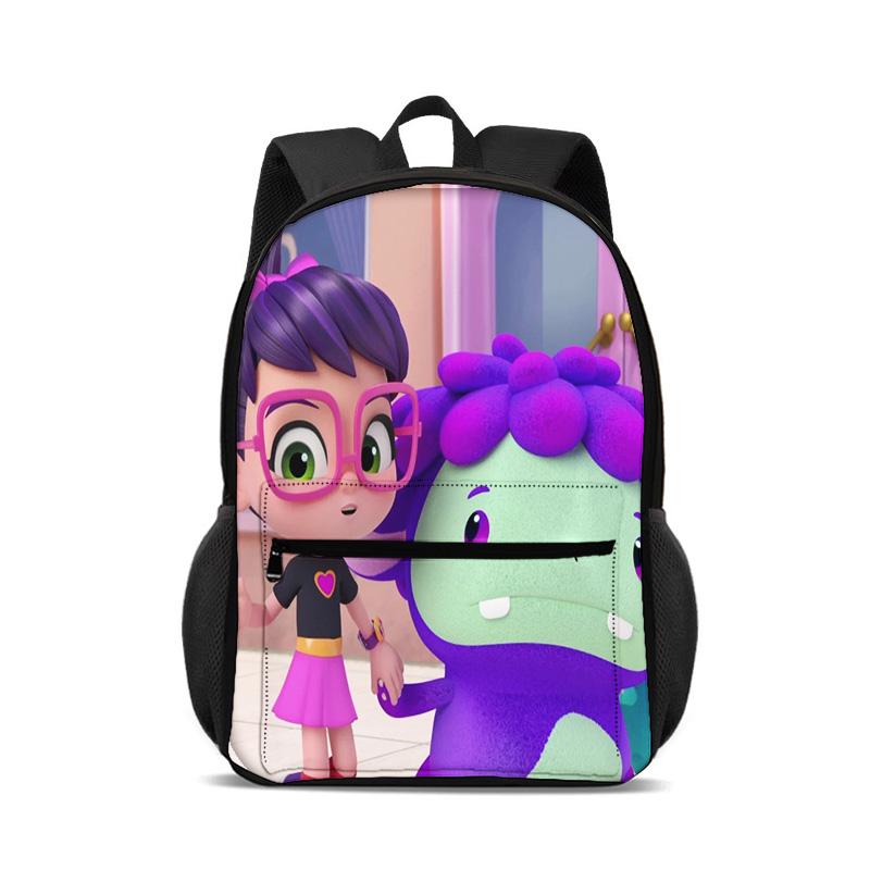 Abby Hatcher Rucksack Outdoor Bergsteigen Neuer Cartoon-Druck Schüler Jungen und Mädchen Bestes Geburtstagsgeschenk für die Schule
