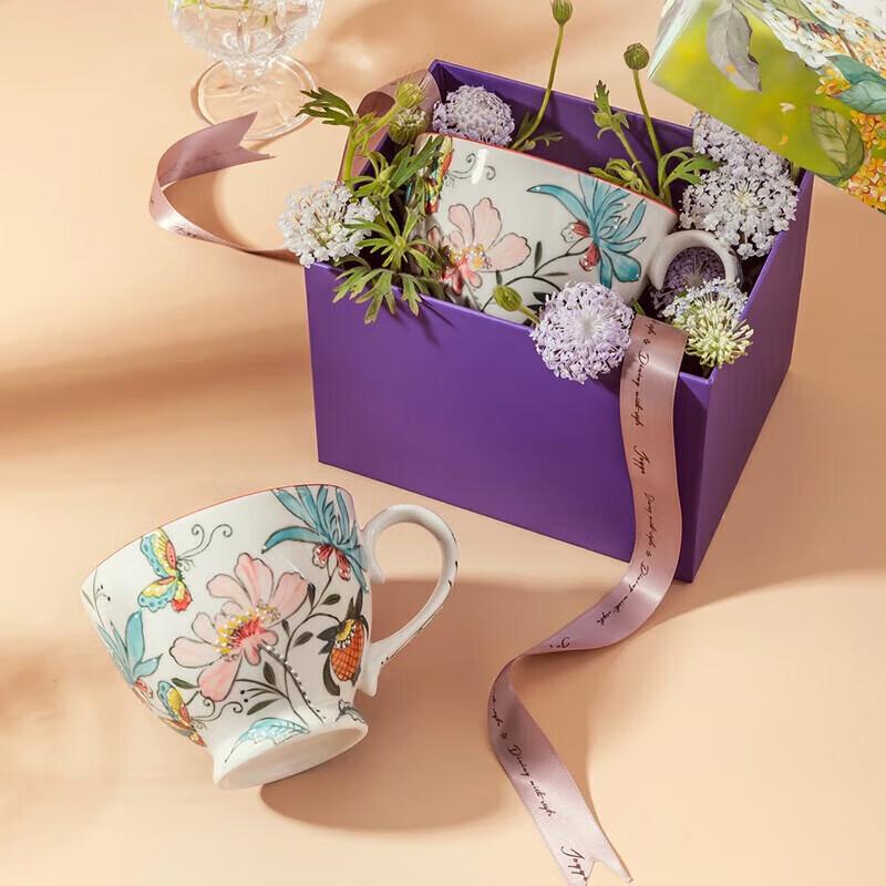 JOYYE Ceramic Mug with Spoon