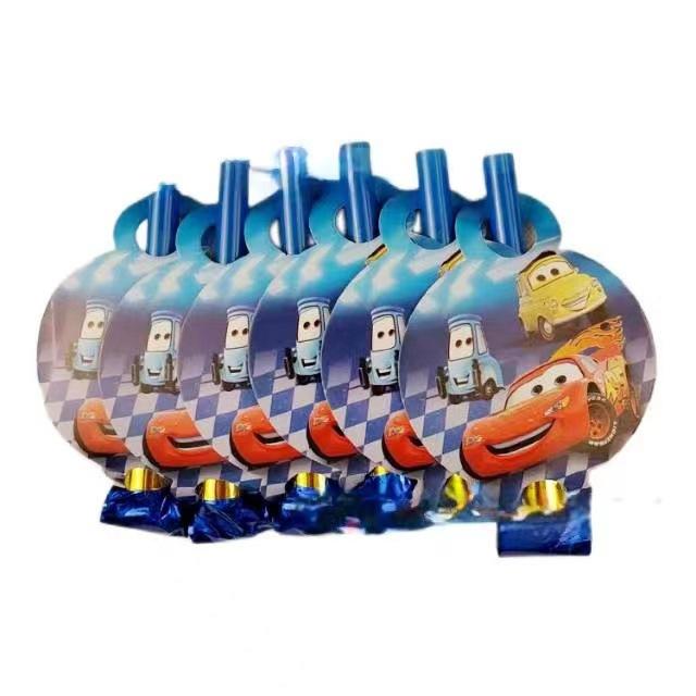 Płomień Samochód Urodziny Party Supplies Jednorazowa Zastawa Stołowa Talerzyki Papierowe Kubki Papierowe Ręczniki Papierowe Dekoracja Urodzinowa dla Chłopców Trójwymiarowa