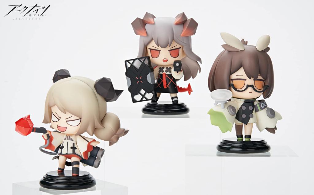 APEX Chess Piece Series 2nd Edition PVC ABS Painted Complete Figure Box "Arknights" Non-scale & 3-piece