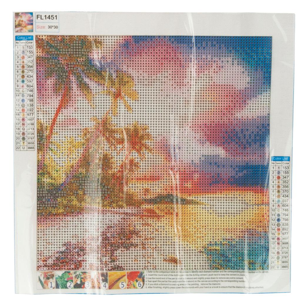 TG64203-1 DIAMOND EMBROIDERY Diamond Painting Diamond Mosaic TREE 5D Kit
