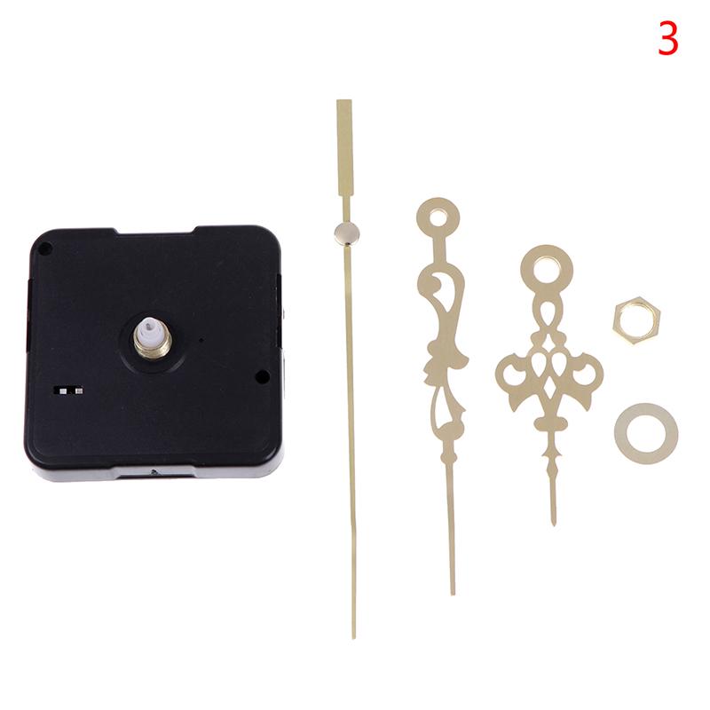 1 Set Quartz Clock Repair Movement +Hands For DIY Silent Large Wall Clock Repair Clock Mechanism Parts