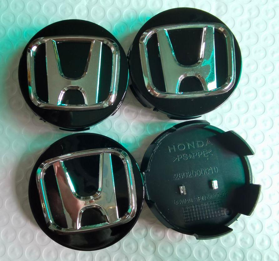 ASZ2  4pcs 62mm Wheel Center Cap Logo Hub Cover Badge Emblem for Honda Civic City Accord Odyssey Spirior CRV HR-V Jazz CBR HRV Set  4