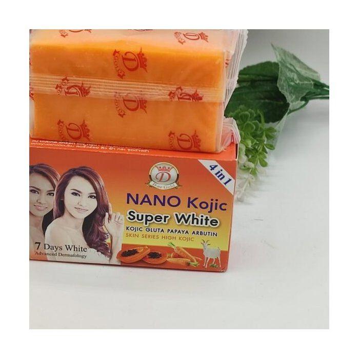 Savon Nano Kojic Très Exfoliant Embellissant Anti-Taches - Acide Kojique 100g