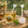 Portable Heat-resistant Lemon Tea Maker Food Grade Rust-proof Lemon Pressing Tool Plastic Transparent Tea Strainer Home Office