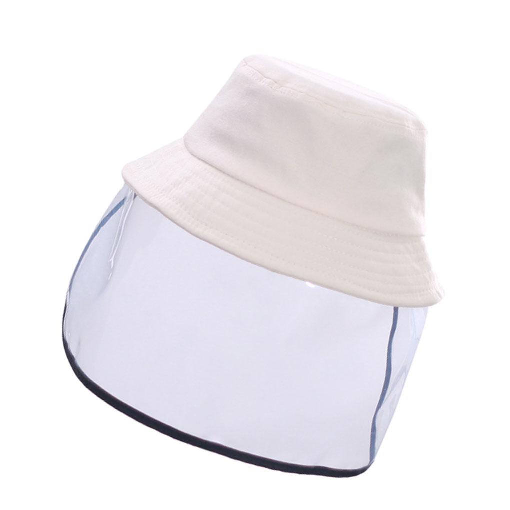 Kids Face Protection Hat Children Detachable Transparent Face Protection