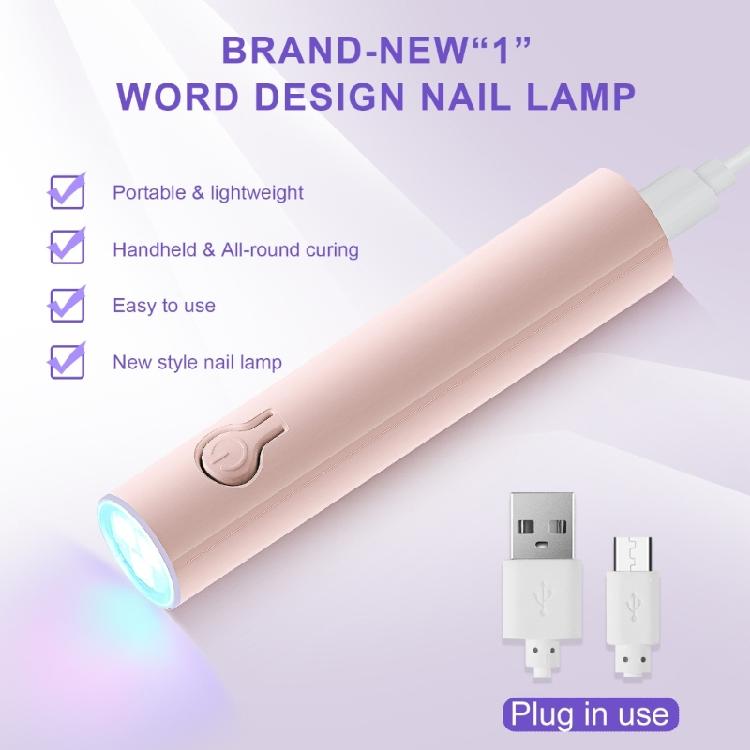 Professional Cordless Nail Lamp Fast Drying Technology Multiple Wavelengthes Compatibility Compact Travel