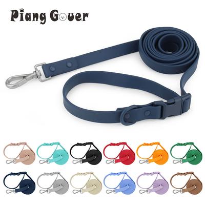 Multifunctional Waist Leashes Pet Leash for Small Medium Dog Collar Outdoor Walk Training Waterproof PVC