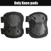 Durable And Safe Unisex Camo Tactical Kneepad Elbow Pads Knee Protector For Men Women Outdoor Sport Working Hunting Skating Safety Gear Kneecap