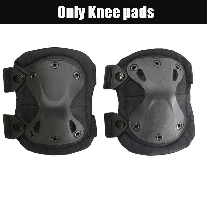 Durable And Safe Unisex Camo Tactical Kneepad Elbow Pads Knee Protector For Men Women Outdoor Sport Working Hunting Skating Safety Gear Kneecap