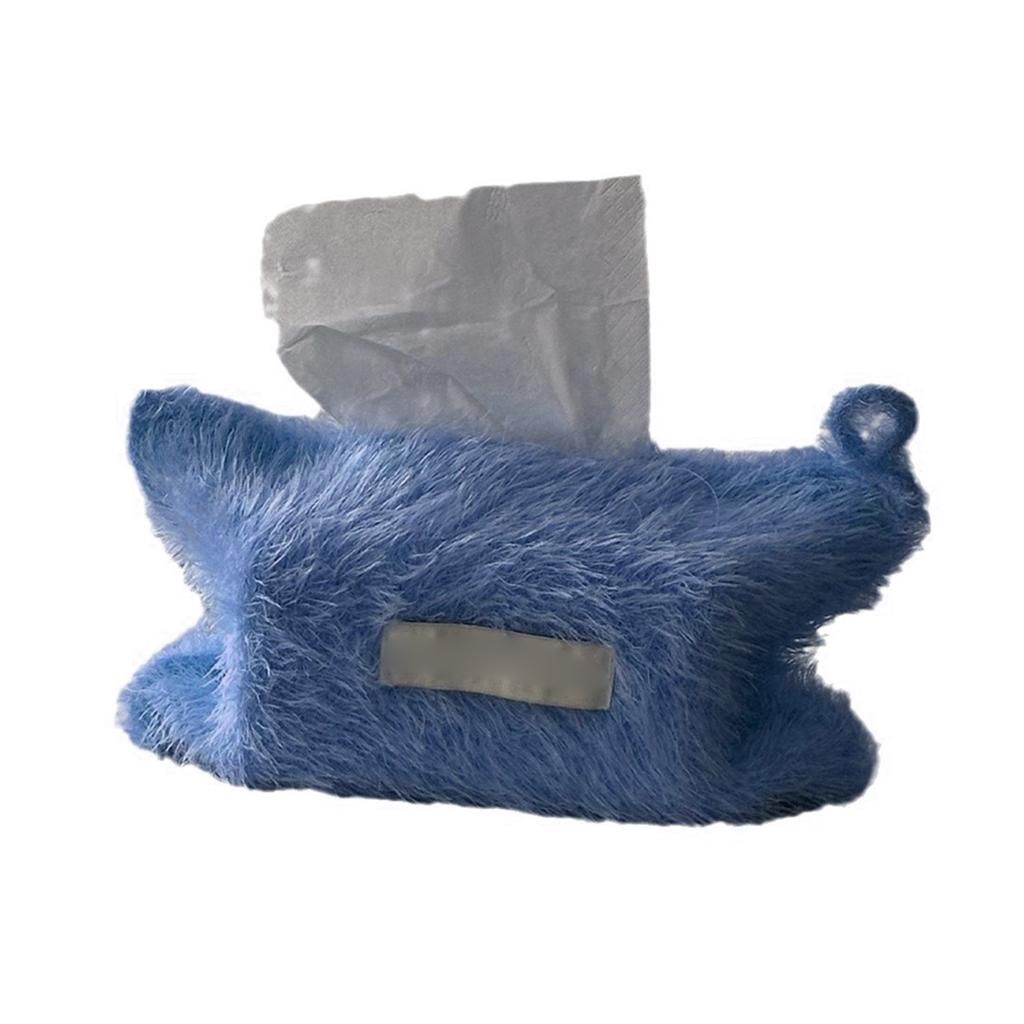 Tissue Box Cover Soft and Dustproof Napkin Dispenser Practical Paper Towel Holder Tissue Container for Home Use