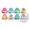 80 Pcs Triangle Rice Ball Packing Bag Stickers Nori Seaweed Onigiri Sushi Bag Stickers Sushi Making Mold Tools Bento Accessories