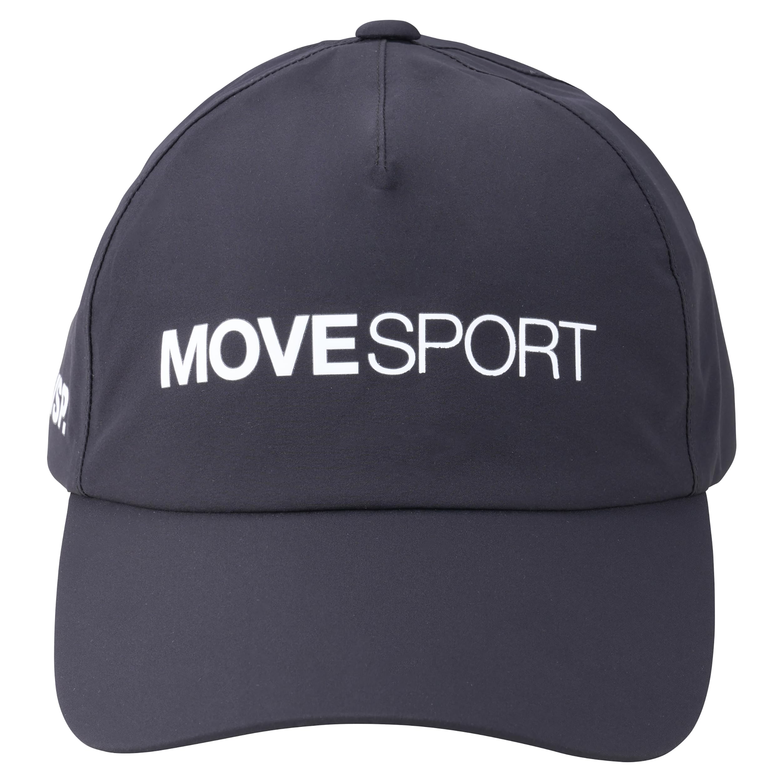 

Move Sports Descente Rain with for Running and Black Cap, Water-Resistant, Breathable, Adjuster, Walking,