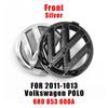 Volkswagen 120mm 110mm Car Emblem Logo Hood Front And Rear Tail Mark Rear Badge 6R0853600A Accessory For VW Polo 2011 2012 2013 He4