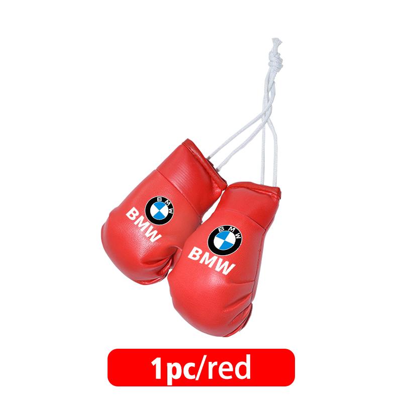 HMAO6 Car Sun Visor Boxing Gloves Pendant Decoration Accessories For BMW M Sport M2 M3 M4 M5 M6 E46 E90 E60 F10 F20 E87 X3 X6