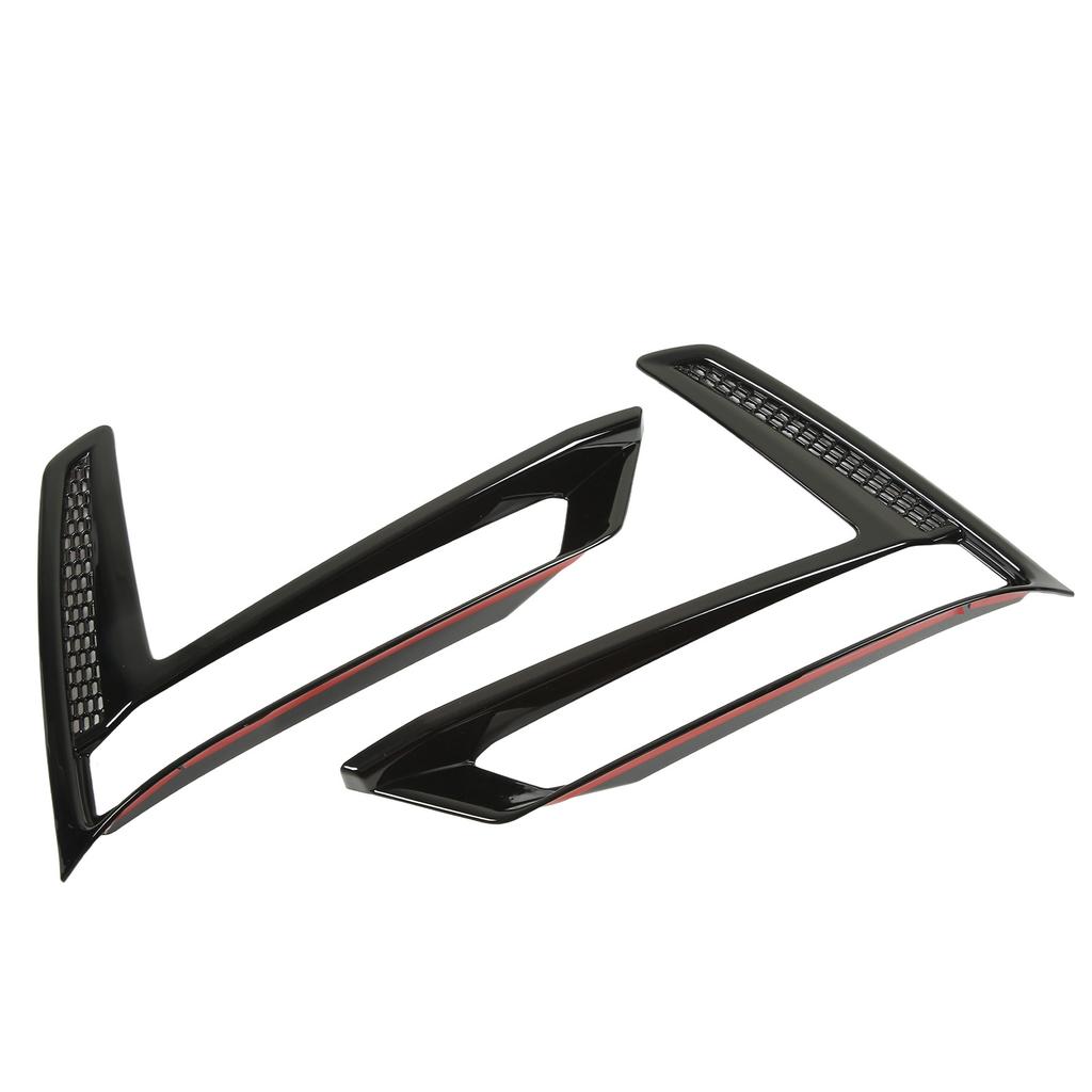 2 szt. Listwa świateł przeciwmgielnych przednich Czarny błyszczący Ochronna Odporna na uderzenia dla CR‑V RS 2023 i nowszych