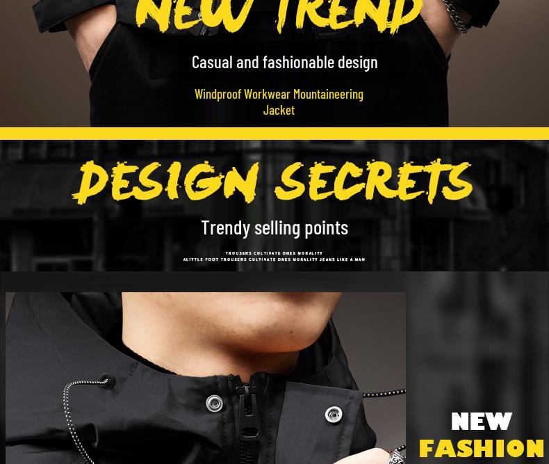 Men's 2025 Autumn/Winter High-End Quilted Thick Cotton Jacket - Trendy Windproof Outdoor Mountaineering Coat