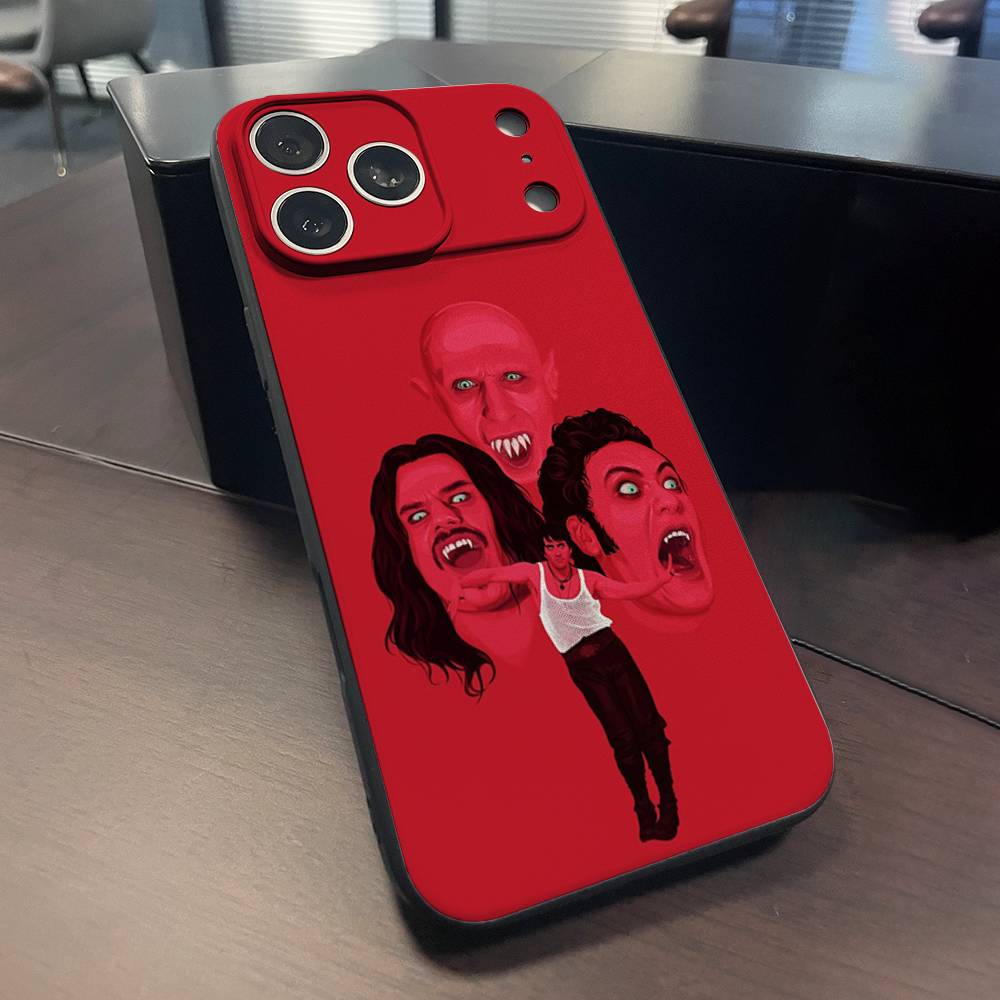 What We Do in the S-Shadows Phone Case For iPhone 17,16,15,14,13,12,11,Pro,Max,Plus,X,XS,SE4,E,Mini,Soft Black Case