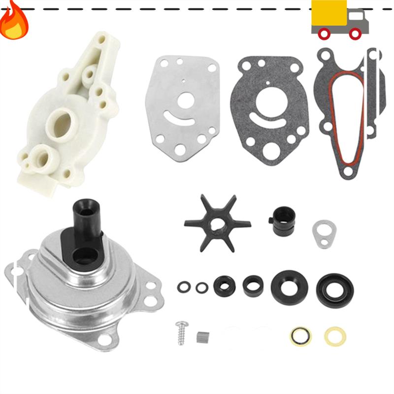 Replacement Spare Parts 46-42089A5 Water Pump Impeller Repair Kit For Mercury Mariner 6/8/9.9/10/15 HP 2 Stroke Outboard