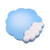 Cloud Shape Non-Slip Keyboard Mouse Pad Soft Ergonomic Wrist Rest Mice Mat Laptop Computer Home Office Memory Foam