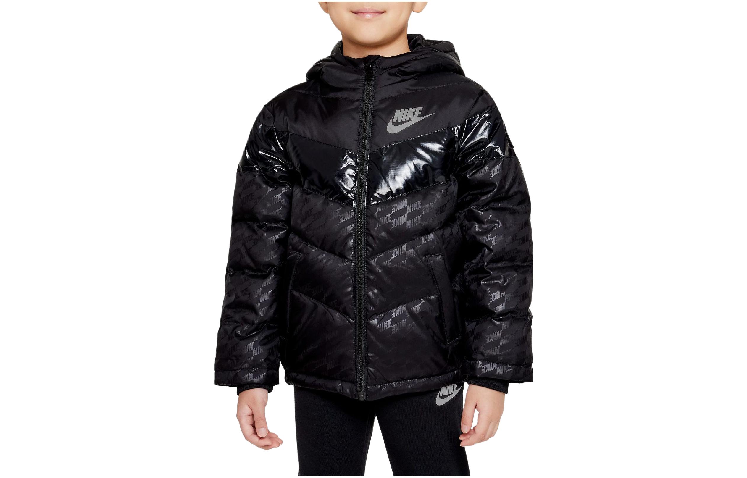 Nike Kids Down Jackets Hooded Moderate FB6831-010 M