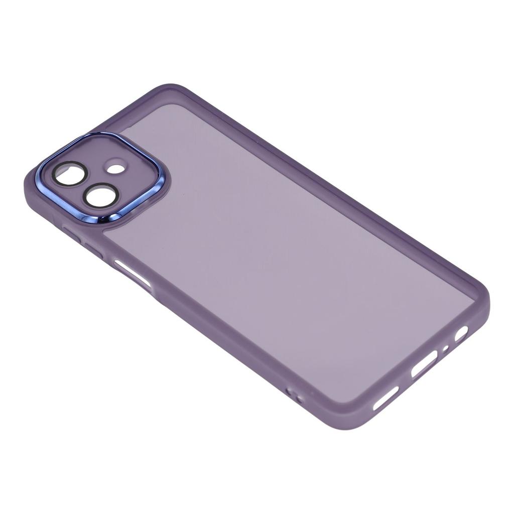 For Samsung Galaxy A07 4G Case Electroplated Camera Frame TPU Phone Cover
