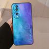 Personalised Watercolour Name Heart Case For Honor Magic 5 Pro 50 70 90 Lite Honor 8X 9X X9b X9a X8a X7a X6a X6 X7 X8 X9 Cover