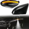 2X Sequential LED Mirror Turn Signal Puddle Lights for 09-18 Dodge RAM 1500 2500