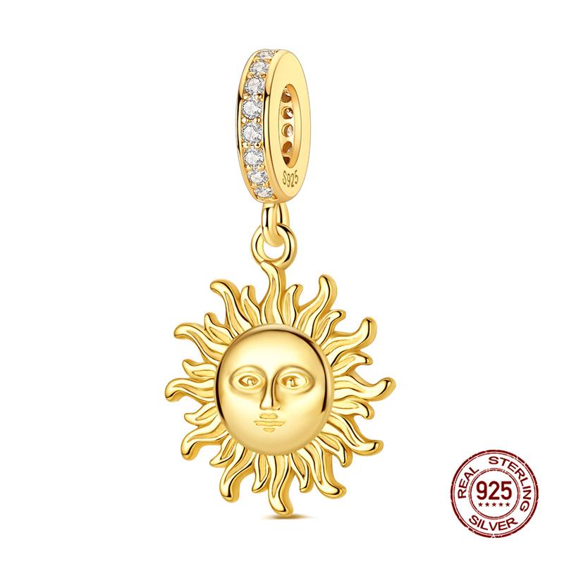 Original Charm Copper Fruit Four-Leaf Clover Series Charm Bead Fit 3Mm Original Bracelet For Women Diy Jewelry Gift